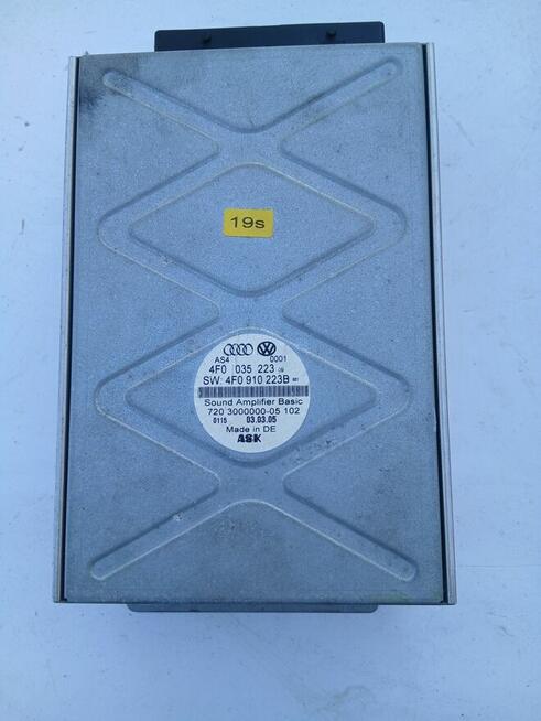 Audi A6 C6 i inne wzmacniacz amplituner 4F0035223