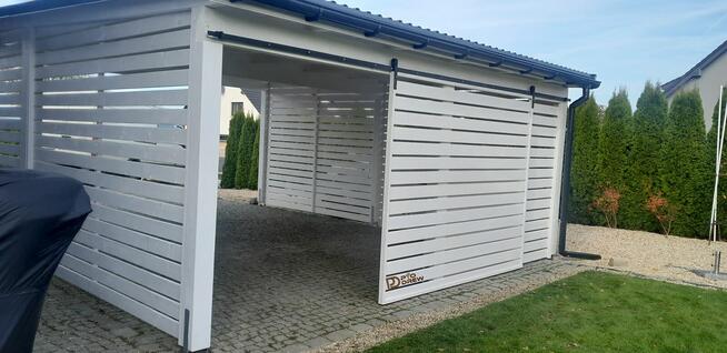 Garaż wiata garażowa