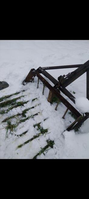 Ładowacz łyżka widły Podnośnik na tył do traktora
