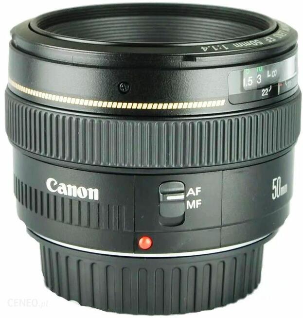 Sprzedam prawie nowy obiektyw Canon 50mm f/1.4 USM