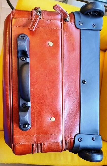 Skórzana walizka neseser słynnej angielskiej firmy Ashwood
