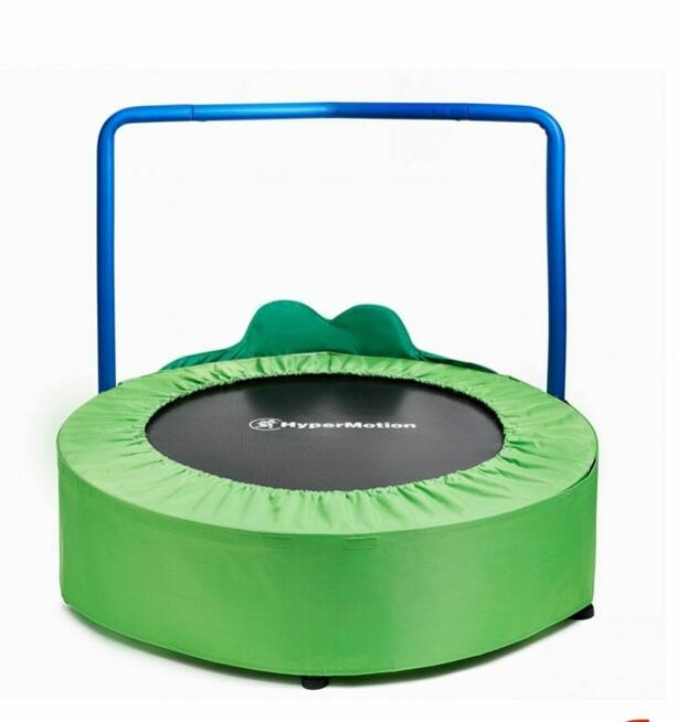 Żabka trampolina mini dla dzieci z rączką 91cm od 3 lat