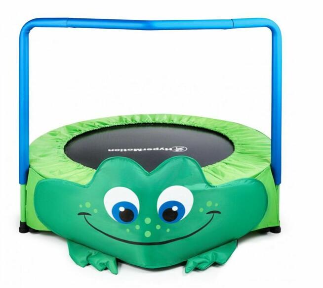 Żabka trampolina mini dla dzieci z rączką 91cm od 3 lat