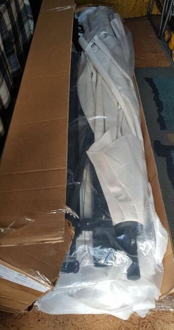 Parasol Galileo Scolaro 3x4 m z podstawą 80x80cm NA STANIE!