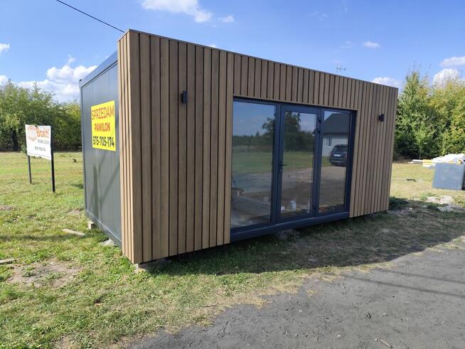 Pawilon 6x3 biurowy handlowy mieszkalny WC