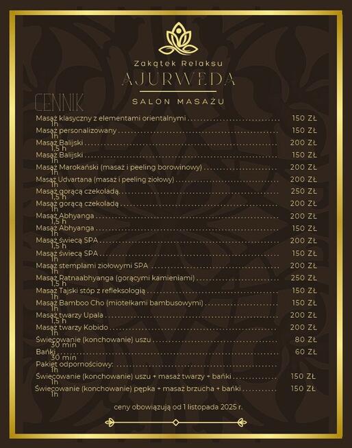 Masaże i rytuały SPA w Nakle - ZAKĄTEK RELAKSU