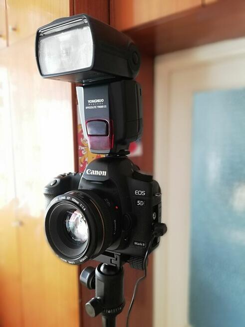 Sprzedam Canon lampę YN560 III i wyzwalacz radiowy