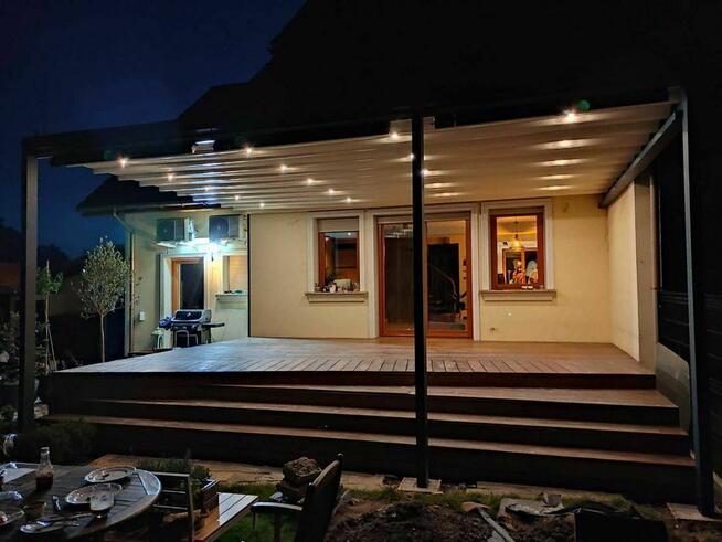 Pergole dach składany automatycznie rabat 5% na hasło Lento