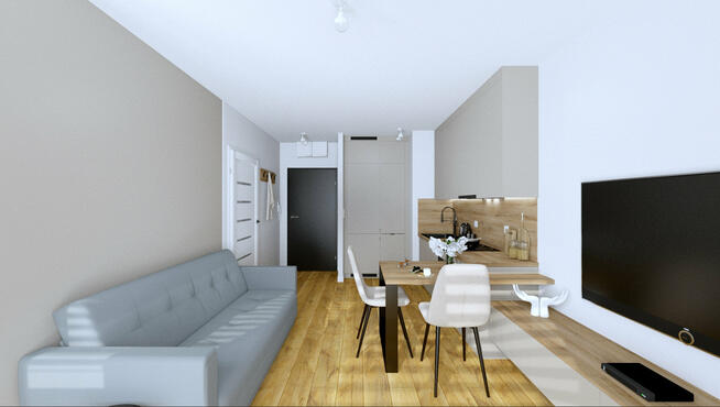 Kawalerka/lokal usługowy z tarasem/pod wynajem/dla studenta/Gaj