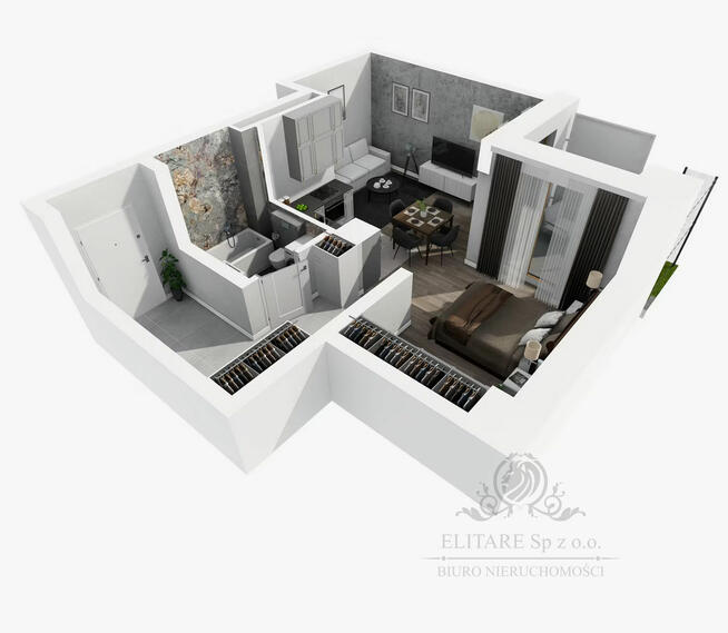 Mieszkanie 41,01m2 + ogórd i taras widokiem na Odrę/Kleczków