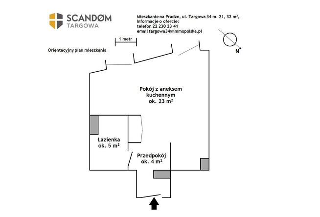 Mieszkanie Warszawa Praga Północ, Stara Praga, Targowa