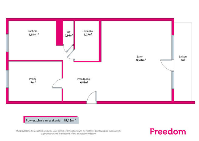 Przytulne, dwupokojowe z balkonem i dużą piwnicą !