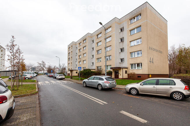 Przytulne, dwupokojowe z balkonem i dużą piwnicą !