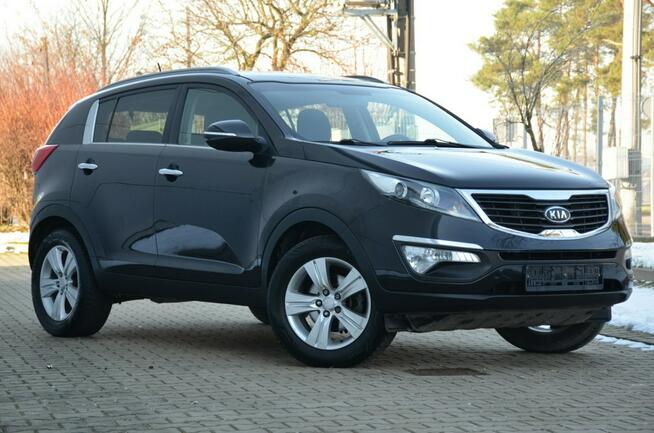 Kia Sportage Czarna Opłacona 1.6GDI 135KM Serwis Navi Kamera Parktronik Alu