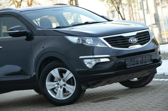 Kia Sportage Czarna Opłacona 1.6GDI 135KM Serwis Navi Kamera Parktronik Alu