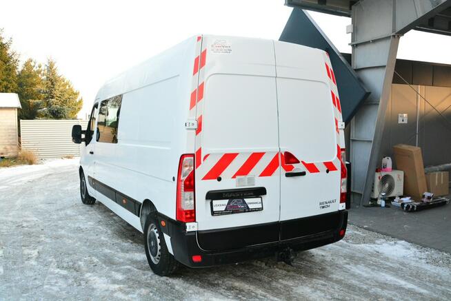 Renault Master 7 osobowy brygadówka doka max pełna opcja servis regały