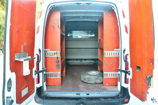 Renault Master 7 osobowy brygadówka doka max pełna opcja servis regały