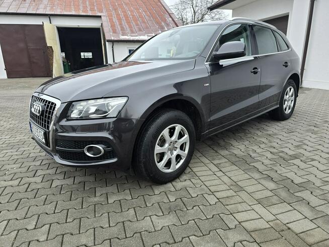 Audi Q5 3,0tdi Quattro. Navi.Klimatr 2 str.Skóry,Podg.Fotele.S-Line,Zarejestro