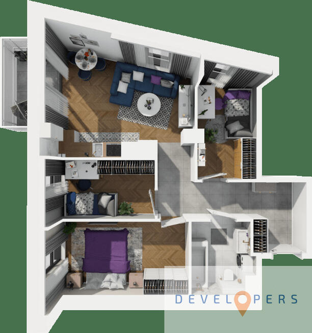 Komfortowe 4 pokoje I Stare Gliwice I Hala garażow