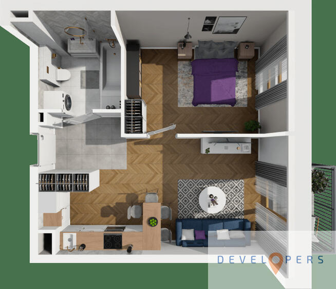 Gotowe zachodnie 2 pokoje I Winda I Hala garażowa