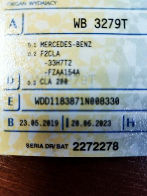 Mercedes CLA 200 SalonPolska#1wł#PakietAMG#Automat#Bezwypadkowy#FullLed#Vat23%