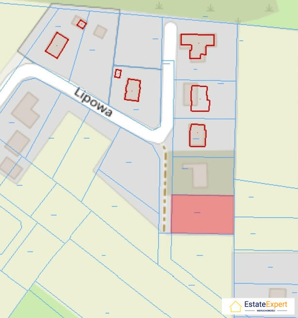 Działka Budowlana z WZ Piekoszów ul. Lipowa
