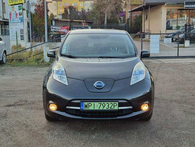 Nissan Leaf Tekna 30kWh 2016 117 tys. km Pompa ciepła Skóra BOSE Kamera 360 Alu