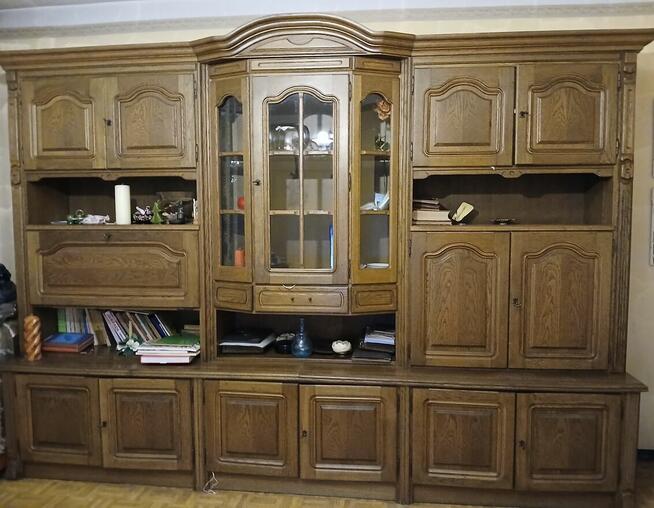 Oddam za darmo stylową meblościankę dębową