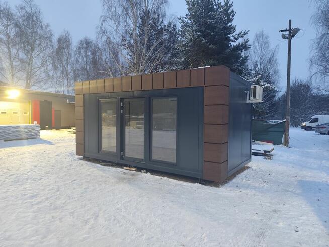 Pawilon handlowy biurowy mieszkalny 6x3 WC klimatyzacja