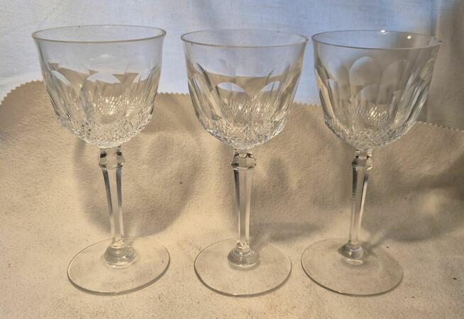 Kieliszki kryształowe 3szt. 17,5cm