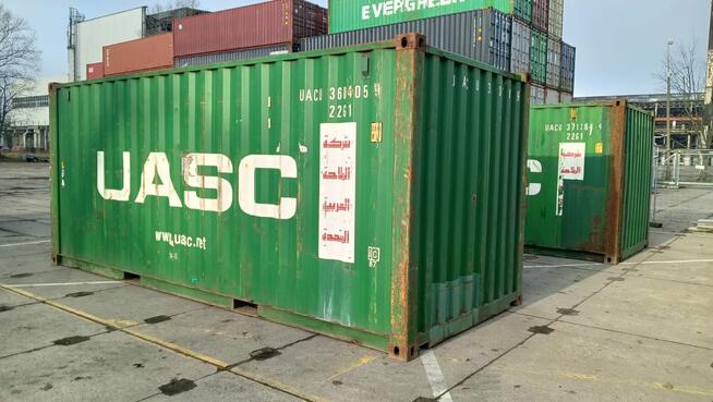 Kontener morski 20 DV / 6 metrów, używany