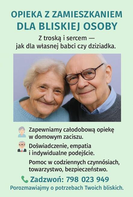 Opieka nad Twoim Bliskim z zamieszkaniem