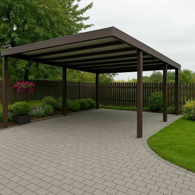 Carport wiata garażowa. Zapraszamy do kontaktu i wyceny.