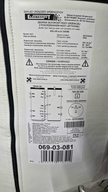 Bufor, zbiornik buforowy z dodatkową wężownicą.