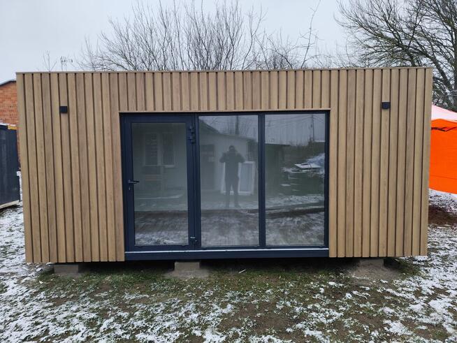 Pawilon handlowy biurowy mieszkalny 6x3 WC klimatyzacja