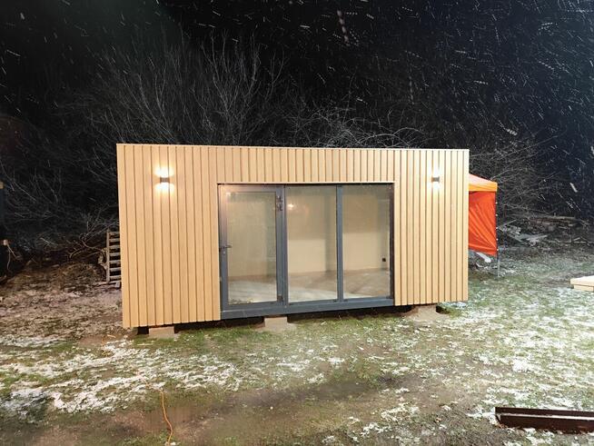 Pawilon handlowy biurowy mieszkalny 6x3 WC klimatyzacja