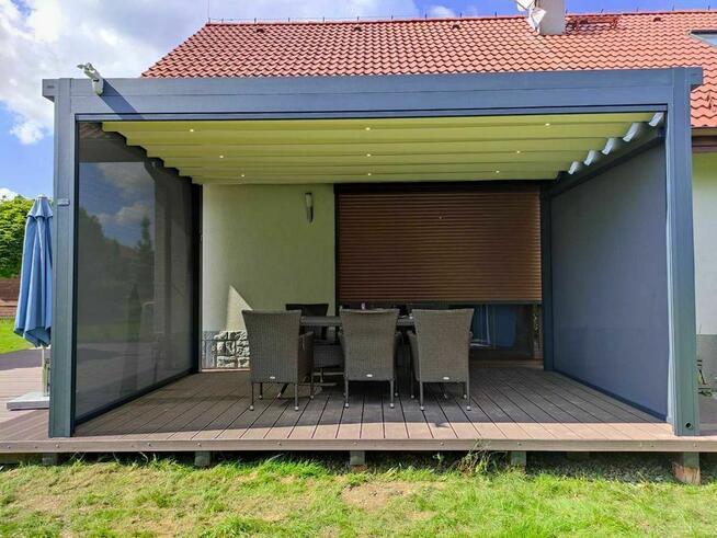 Pergole dach składany automatycznie rabat 5% na hasło Lento