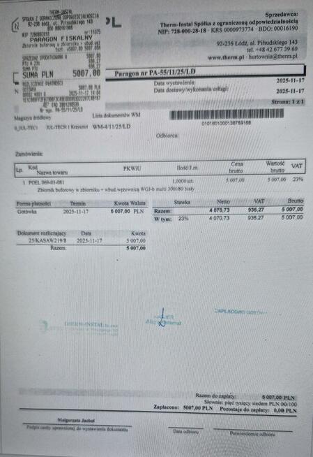 Bufor, zbiornik buforowy z dodatkową wężownicą.