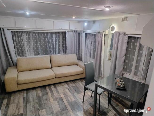 Sezonowy domek holenderski/angielski 3*8,4 możliwość i tra