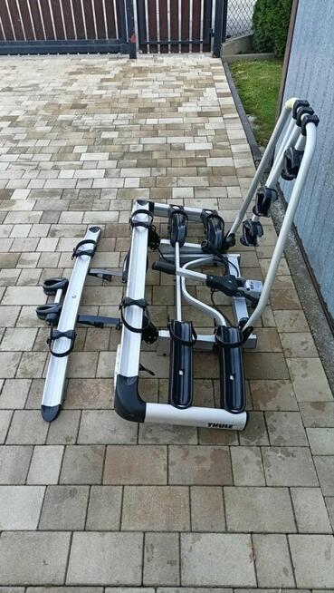 Bagażnik na hak Thule EC 909 G5 3 rowery+ dostawka 13 pin st