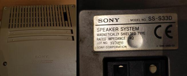 miniwieża wieża stereo Sony P33D odtwarzacz CD magnetofon ka