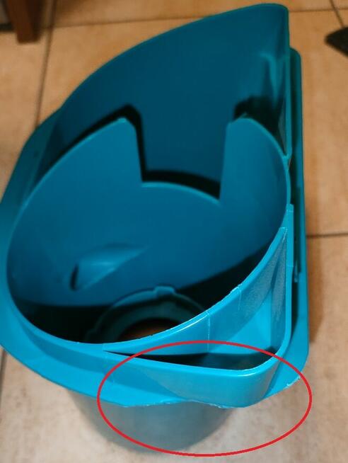 Zelmer TINY ZVC235SK 650 W-odkurzacz na części