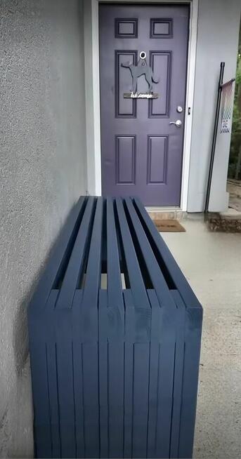 Ławka ogrodowa drewniana