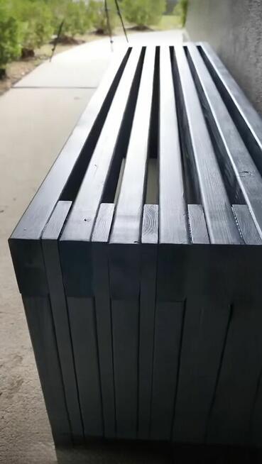 Ławka ogrodowa drewniana