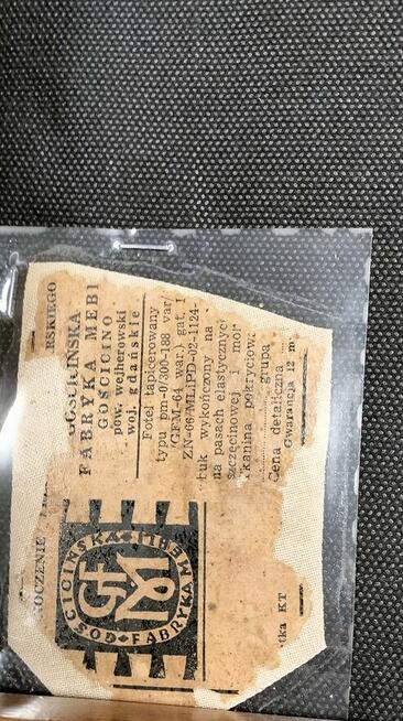 2 Fotele GFM-64 z 1965 r. (typ pm-0/300-188) odrestaurowane