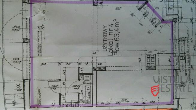Parterowy lokal witrynowy blisko przystanku 63 m2