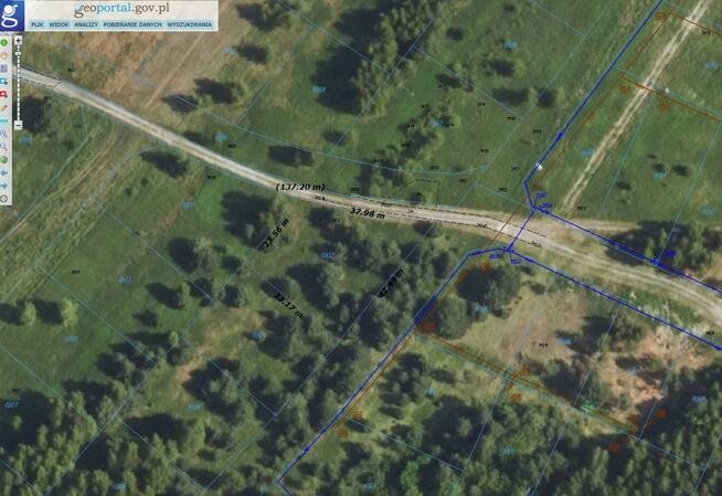 Działka budowlana Sokołów Młp