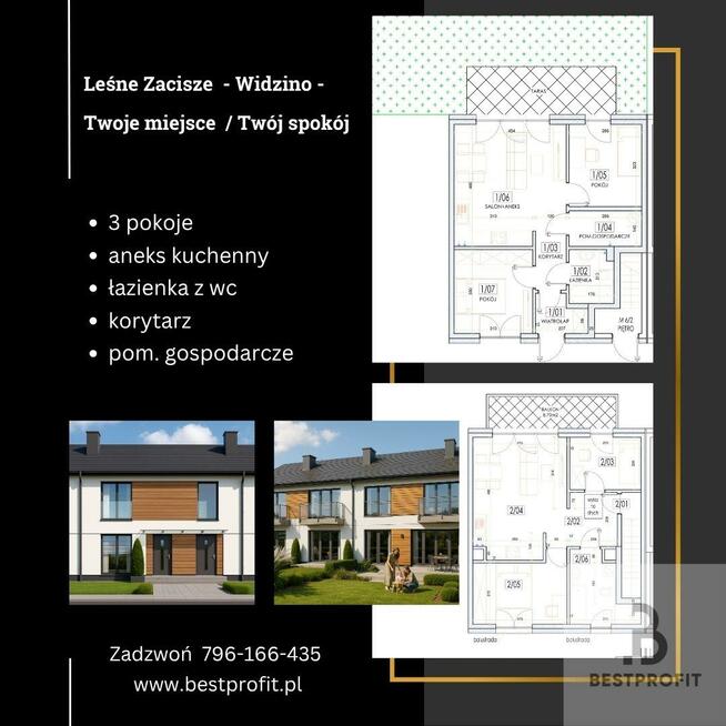 Mieszkanie Widzino gm. Kobylnica, Główna