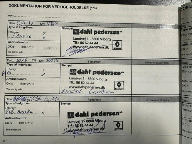 Renault Kadjar Pisemna Gwarancja 12 miesięcy