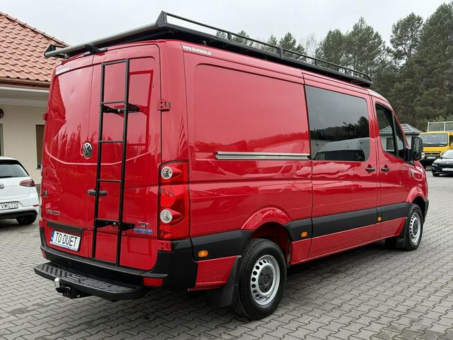 Volkswagen Crafter Brygadówka Doka 6 osób L2H1 Kat.B Hak 3500kg Super Stan (Master,Iveco)